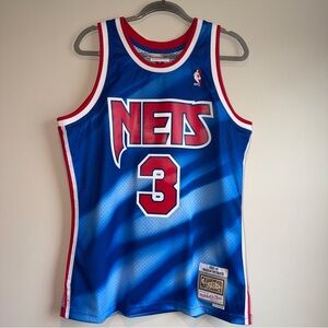 NBA Mitchell & Ness Drazen Petrovic Nets Hardwood Classics Swingman Jersey NWT L
